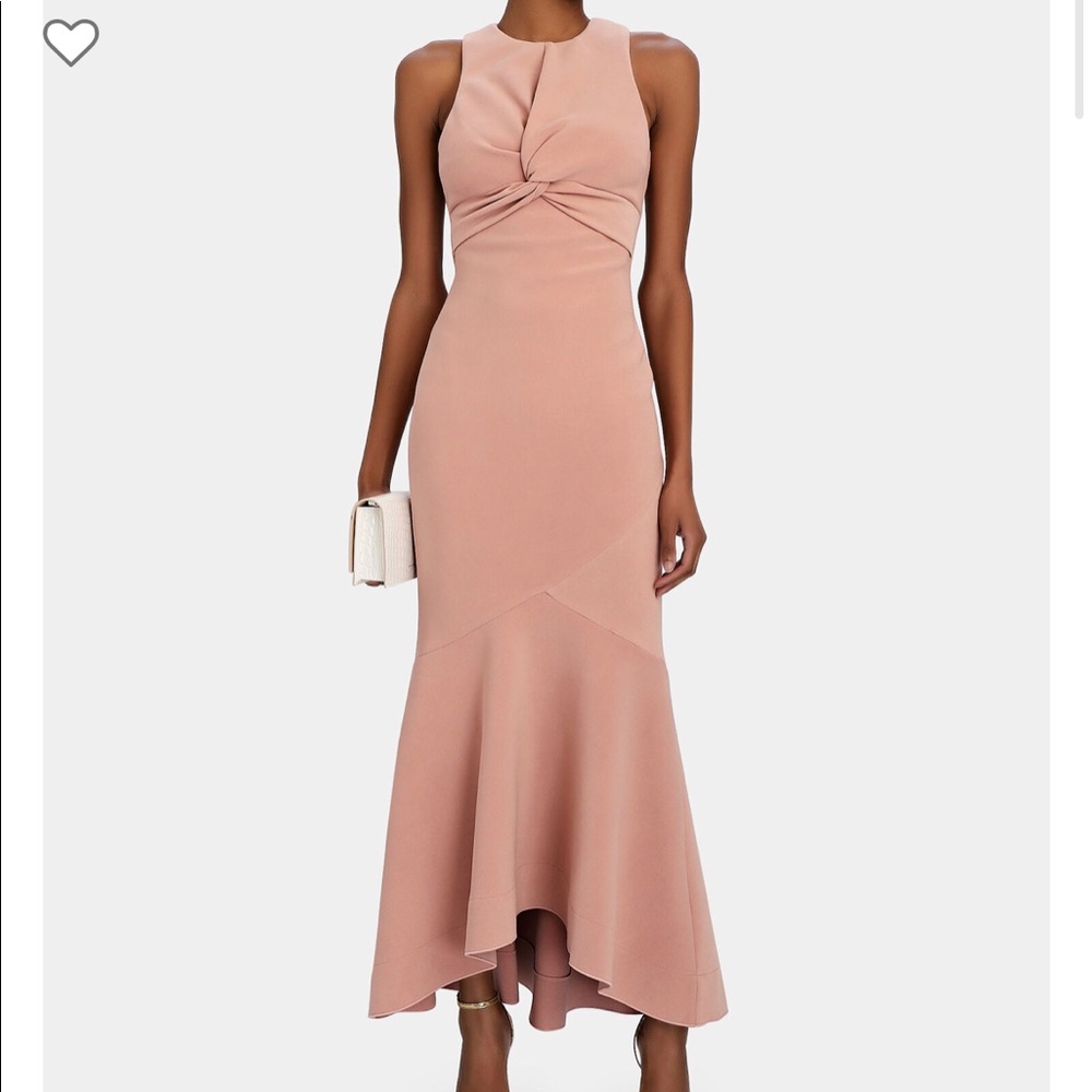 Significant Other Ezra Silk Midi dress